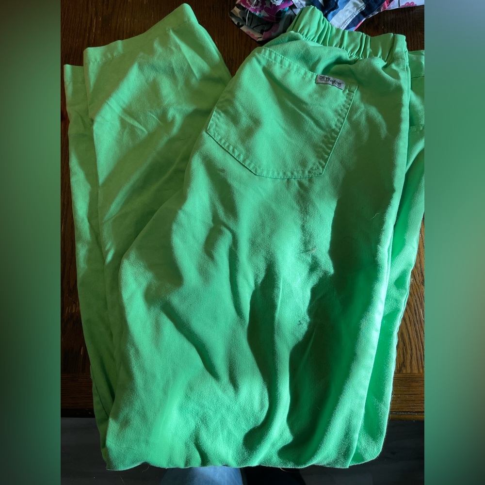 Green greys anatomy scrub pants medium